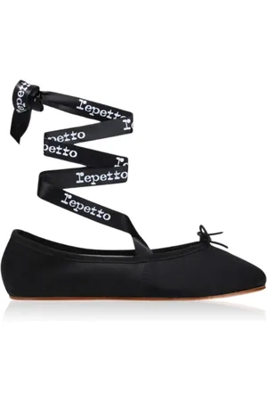 Repetto Buty, Kobieta, Czarny, 38 EU, Sophia Wstążka Baletki