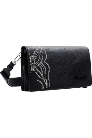 Desigual Torebki, Kobieta, Czarny, ONE SIZE, Stylowa Torba