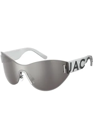 Marc Jacobs Akcesoria, Mężczyzna, Szary, ONE SIZE, Len, Okulary przeciwsłoneczne