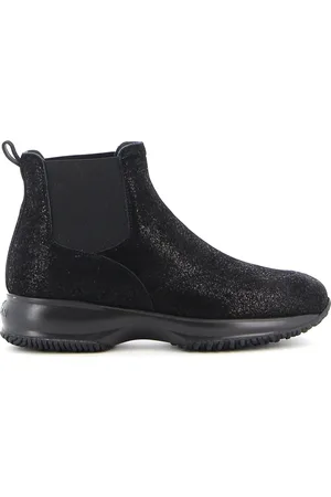 Hogan Buty, Kobieta, Czarny, 40 EU, Damskie Sneakersy Interactive