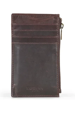 Howard London Akcesoria, Mężczyzna, brązowy, ONE SIZE, Skóra, Portfel na karty