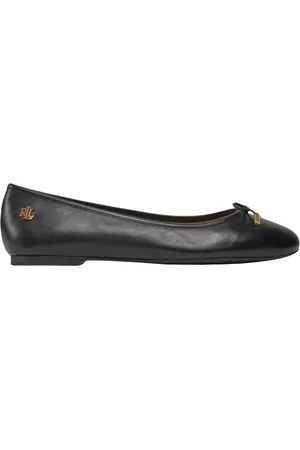 Ralph Lauren Buty, Kobieta, Czarny, 41 EU, Czarne Baleriny
