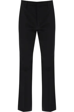 Etro Spodnie, Mężczyzna, Czarny, L, Wełna, Spodnie Slim-fit