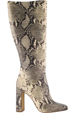 Steve Madden Buty, Kobieta, Beżowy, 38 EU, Len, Botki na obcasie Ally