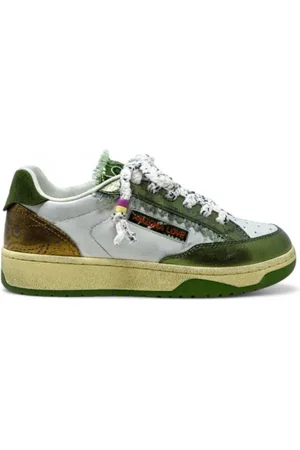 Arizona Love Buty, Kobieta, Wielobarwność, 38 EU, Metallic Green Venice Koszyki z Bandaną