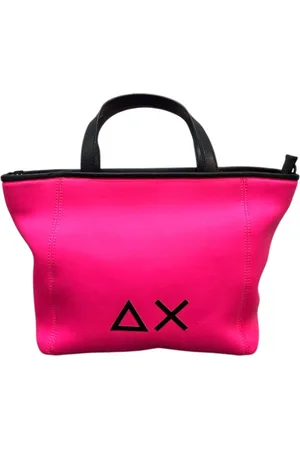 sun68 Torebki, Kobieta, Różowy, ONE SIZE, Bawełna, Torba Neoprenowa Fuchsia z Regulowanym Paskiem