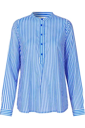 Lollys Laundry Bluzki, Kobieta, Niebieski, S, Bawełna, Luxll Blouse