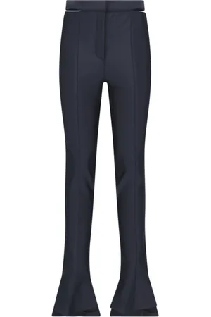 MUGLER Spodnie, Kobieta, Czarny, M, Dopasowane spodnie