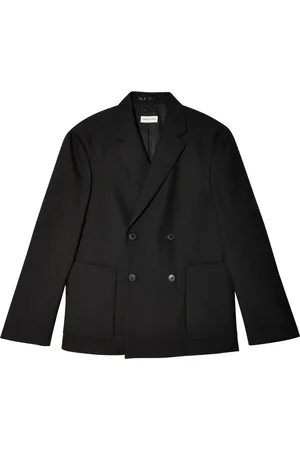 DRIES VAN NOTEN Kurtki, Mężczyzna, Czarny, M, Bawełna, Marynarka Barleys