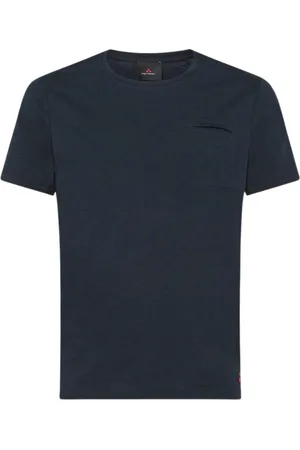 Peuterey Koszulki, Mężczyzna, Niebieski, XL, T-Shirts