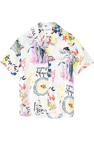 Closed Bluzki, Kobieta, Wielobarwność, M, Bluzka Silk Shirt