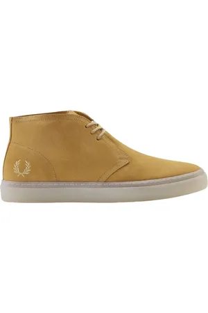 Fred Perry Buty, Mężczyzna, brązowy, 42 EU, Zamsz, Hawley Suede Desert Botki