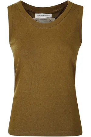 EXTREME CASHMERE Koszulki, Kobieta, brązowy, ONE SIZE, Kaszmir, Kamizelka N270