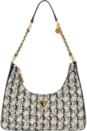 Guess Torebki, Kobieta, Szary, ONE SIZE, Bawełna, Spark Grey Multi Shoulder Bag