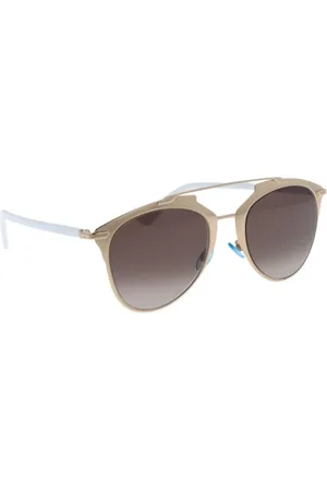 Dior Akcesoria, Kobieta, Żółty, ONE SIZE, Okulary przeciwsłoneczne Reflected