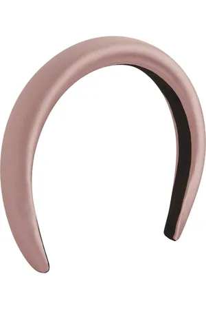 Nina Ricci Akcesoria, Kobieta, Różowy, ONE SIZE, Satyna, Voluminous Satin Headband