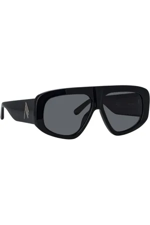 The Attico Akcesoria, unisex, Czarny, ONE SIZE, Stylowe okulary przeciwsłoneczne