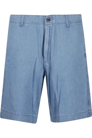 Emporio Armani Szorty, Mężczyzna, Niebieski, XL, Stylowe Bermudy dla Mężczyzn