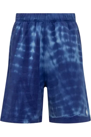 MARCELO BURLON Szorty, Mężczyzna, Niebieski, M, Bawełna, Szorty Soundwaves