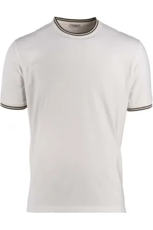 PHIL PETTER Koszulki, Mężczyzna, Beżowy, 2XL, Premium Jersey T-shirt Krótkie Rękawy