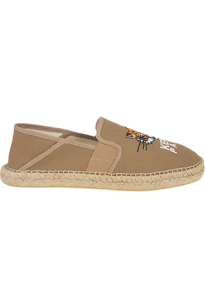 Kenzo Buty, Mężczyzna, brązowy, 43 EU, Elastyczne Espadryle wsuwane