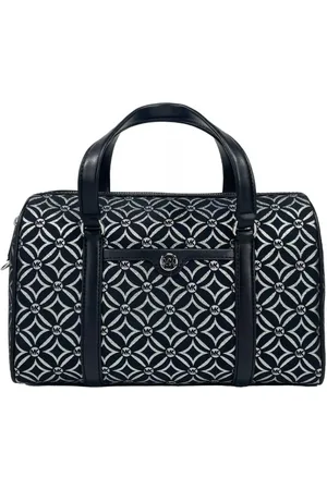 Michael Kors Torebki, Kobieta, Czarny, ONE SIZE, Skórzana torba Duffle Crossbody