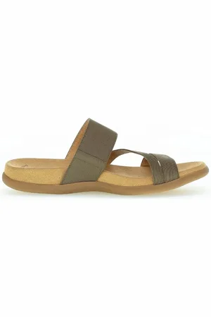 Gabor Buty, Kobieta, Zielony, 36 EU, Klapki damskie