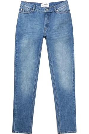 Munthe Jeansy, Kobieta, Niebieski, L, Bawełna, Jeansyy Slim-fit