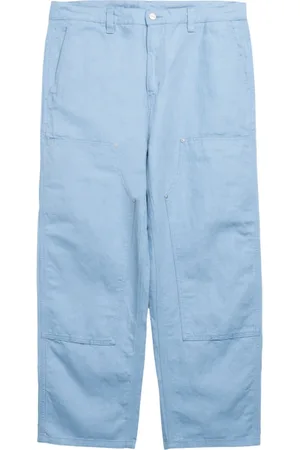 Carhartt Jeansy, Mężczyzna, Niebieski, S, Bawełna, Stylowe spodnie jeansowe
