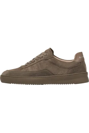 Filling pieces Buty, Mężczyzna, brązowy, 42 EU, Skóra, Mondo Suede All Taupe Sneakers