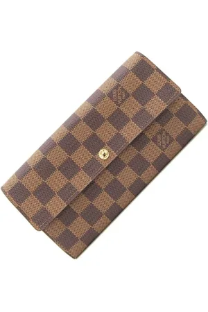 LOUIS VUITTON Pre-owned, Kobieta, brązowy, ONE SIZE, Pre-owned portfele płócienne
