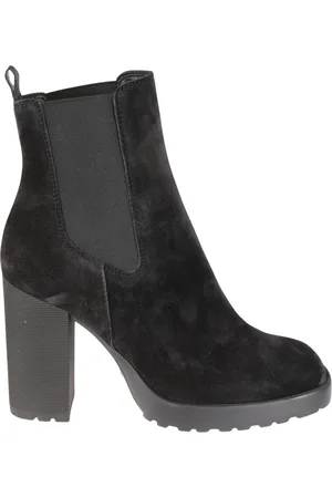 Hogan Buty, Kobieta, Czarny, 39 EU, Skóra, H623 Chelsea Boot