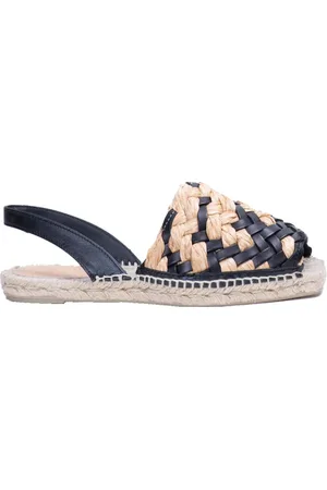 Castaner Buty, Kobieta, Wielobarwność, 40 EU, Skóra, Letnie Sandały Plecione