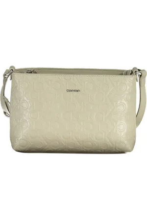 Calvin Klein Torebki, Kobieta, Beżowy, ONE SIZE, Poliester, Torebka Cross Body