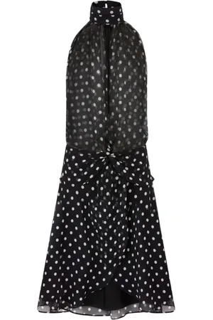 Nina Ricci Sukienki, Kobieta, Czarny, M, Sukienka bez rękawów z dekoltem typu halter