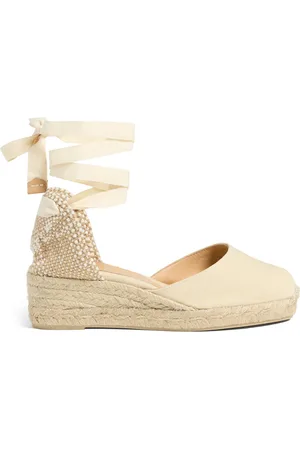Castaner Buty, Kobieta, Beżowy, 38 EU, Bawełna, Carina Espadrilles