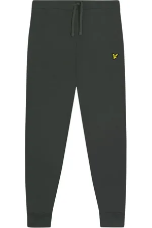 Lyle & Scott Spodnie, Mężczyzna, Szary, XL, Bawełna, Spodnie dresowe o regularnym kroju