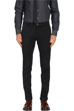 Masons Spodnie, Mężczyzna, Niebieski, XL, Bawełna, Spodnie Chino w Stylu Milano