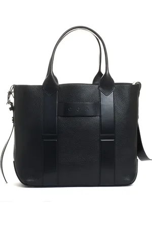 Hogan Torebki, Kobieta, Czarny, ONE SIZE, Skóra, Torba shopperka Script Medium