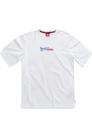 Sprayground Koszulki, Mężczyzna, Biały, L, Bawełna, T-shirty i polo