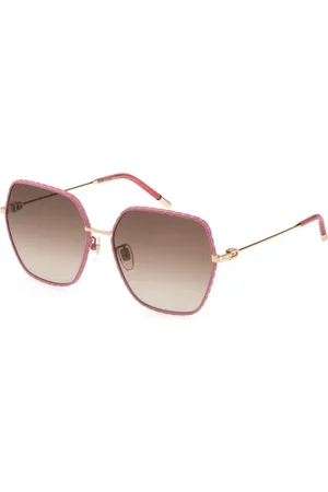 Furla Akcesoria, Kobieta, Żółty, ONE SIZE, Wielokolorowe metalowe okulary przeciwsłoneczne