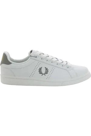 Fred Perry Buty, Mężczyzna, Beżowy, 46 EU, Ecru Trampki Męskie