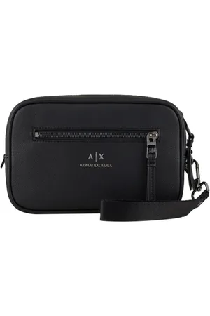 Armani Exchange Torebki, Mężczyzna, Czarny, ONE SIZE, Czarny Beauty Case