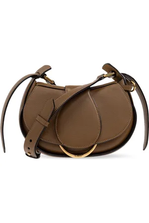 Chloé Torebki, Kobieta, brązowy, ONE SIZE, Skóra, Torebka na ramię Ride Small