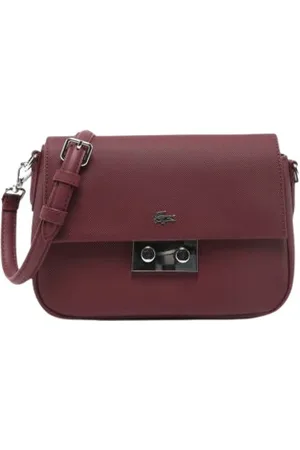 Lacoste Torebki, Kobieta, Czerwony, ONE SIZE, Codzienna torba na ramię Daily City