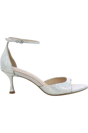 Lola Cruz Buty, Kobieta, Szary, 38 EU, Srebrne Buty Damskie Elegancki Styl