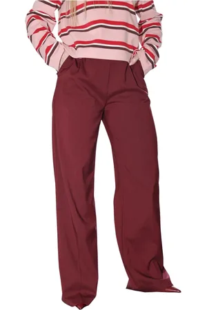 Crās Spodnie, Kobieta, Czerwony, XL, Poliester, Nate Pants