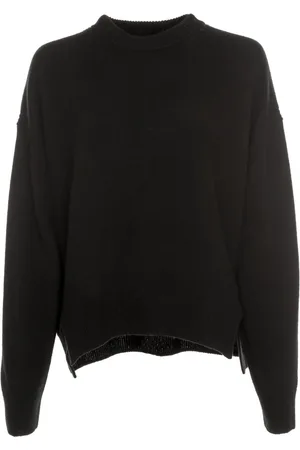 Drykorn Swetry, Kobieta, Czarny, XL, Lizeila Knit Sweater