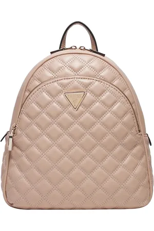 Guess Torebki, Kobieta, Beżowy, ONE SIZE, Skóra, Beżowy Plecak