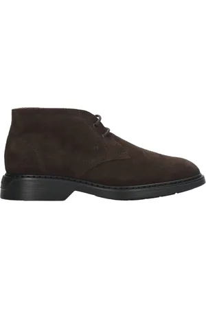 Hogan Buty, Mężczyzna, brązowy, 41 EU, Zamsz, Klasyczne botki z zamszu